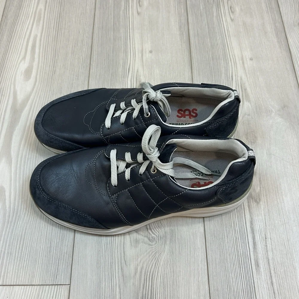 SAS Venture Navy Blue Men's Size 12 M Lace Up Sneakers Comfort‎ Casual Shoes